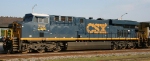 CSX 726 leads grain train G354 south 